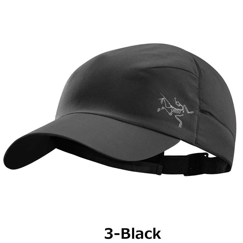 Arc'teryx カルバスキャップ 黒 S-M ARC'TERYX 新品 アークテリクス Calvus Cap カルバス キャップ