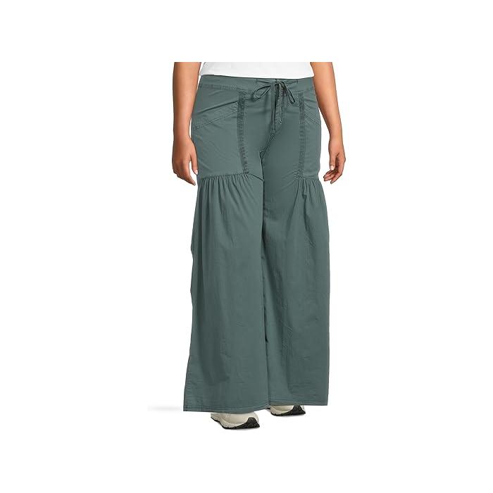 (取寄) XCVI レディース ウィロー ワイド-レッグ パンツ XCVI women Willow Wide-Leg Pants Ocean Storm 取寄) XCVI レディース ウィロー ワイド-レッグ パンツ women Willow