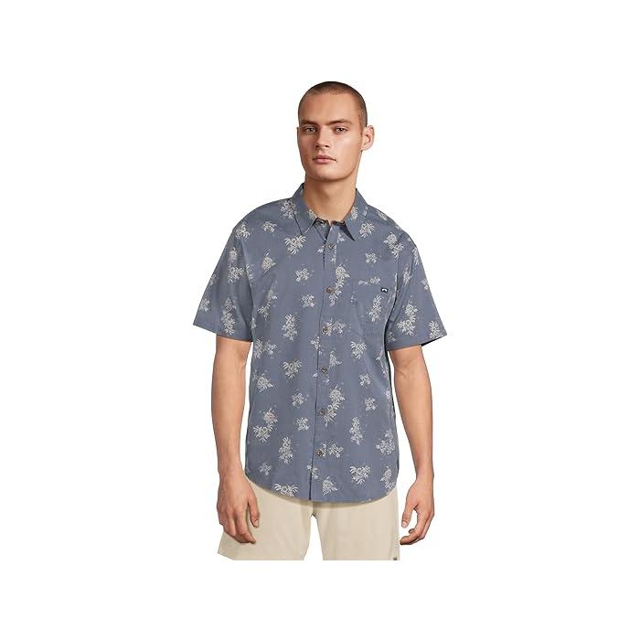 (取寄) ビラボン メンズ サンデーズ ミニ ショートスリーブ シャツ - メンズ Billabong men Sundays Mini Short-Sleeve Shirt - Men's Blue Suede BILLABONG（ビラボン） P最大17倍1/1限定 (取寄) メンズ サンデーズ