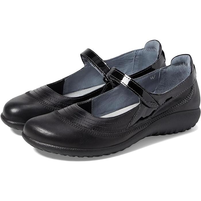 (取寄) ナオト レディース キレイ Naot women Naot Kirei Black Leather Combo Wide Width P最大17倍1/1限定 (取寄) ナオト レディース キレイ Naot women Kirei
