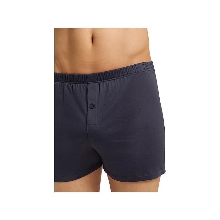 取寄) ハンロ メンズ コットン スポーティ ニット ボクサー Hanro men