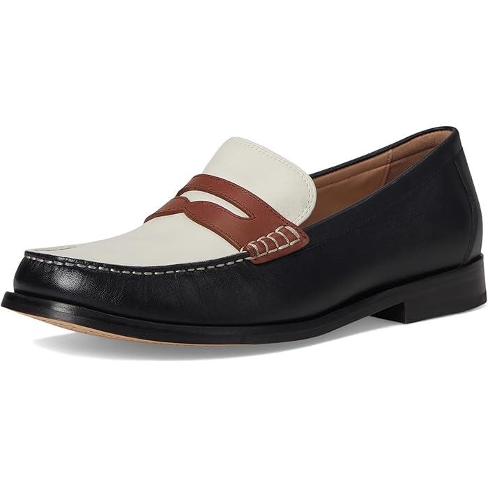 (取寄) コールハーン レディース ラナ ラックス ペニー ローファーズ リマスタード Cole Haan women Lana Lux Penny Loafers Remastered Dark Cuoio Box Leather/Ivory Leather COLE HAAN（コールハーン） (取寄) レディース ラナ ラックス ペニー