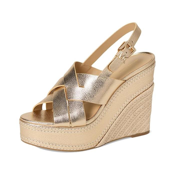 (取寄) マイケルコース レディース ノラ ウェッジ MICHAEL Michael Kors women Nora Wedge Pale Gold MICHAEL KORS（マイケルコース） (取寄) レディース ノラ ウェッジ