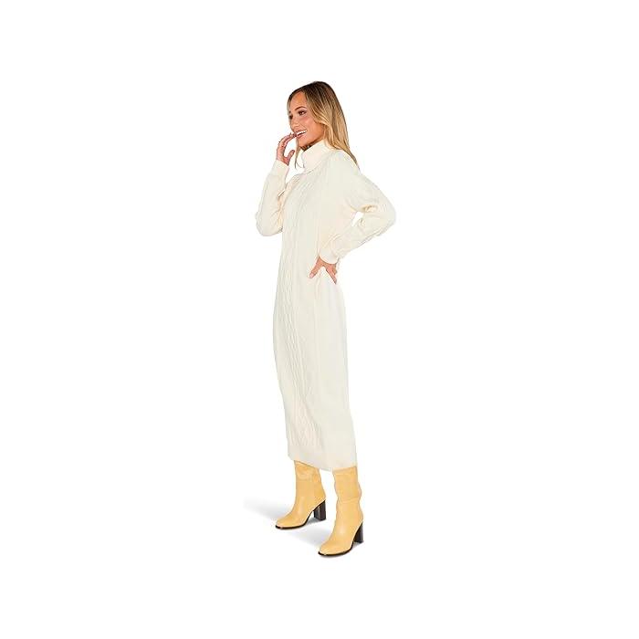 (取寄) ショウ ミー ユア ムームー レディース モントリオール ミディ ドレス Show Me Your Mumu women Montreal Midi Dress Cream Cable Knit 取寄) ショウ ミー ユア ムームー レディース モントリオール ミディ
