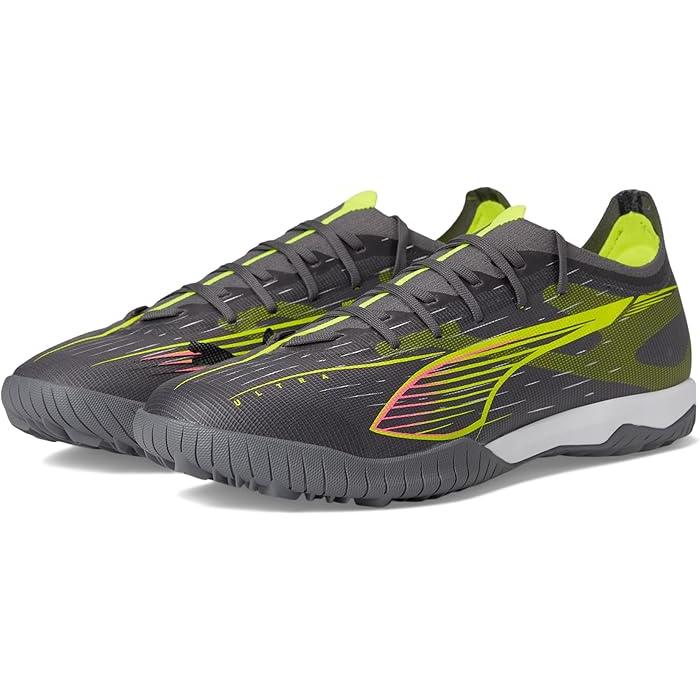 (取寄) プーマ メンズ ウルトラ 5 マッチ ターフ トレーナー サッカー クリーツ PUMA men Ultra 5 Match Turf Trainer Soccer Cleats Puma White-Puma Black-Glowing Red PUMA（プーマ） (取寄) メンズ ウルトラ 5 マッチ ターフ トレーナー