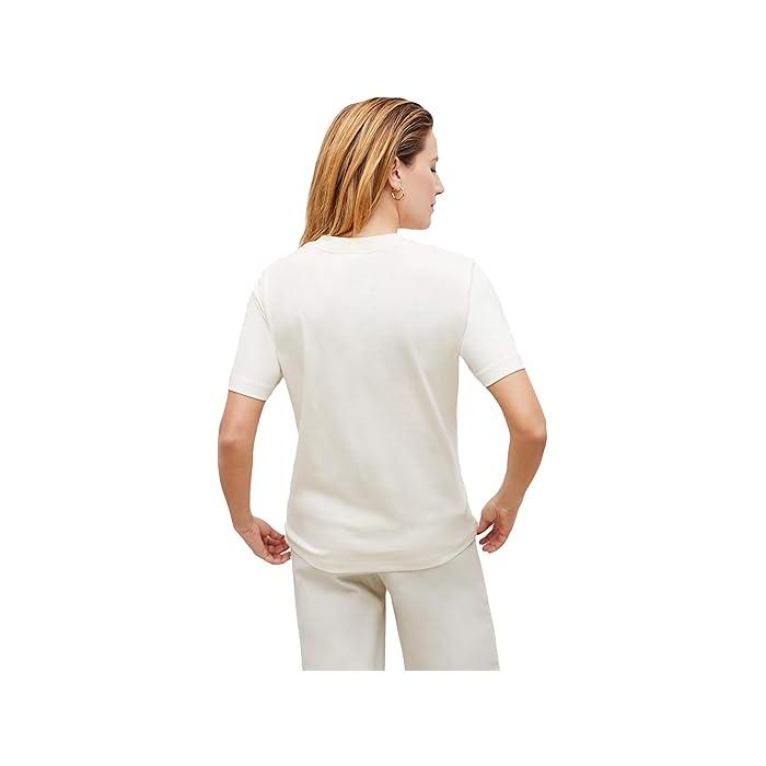 (取寄) エムエムラフルアー レディース レスリー T-シャツ M.M.LaFleur women Leslie T-Shirt Ivory