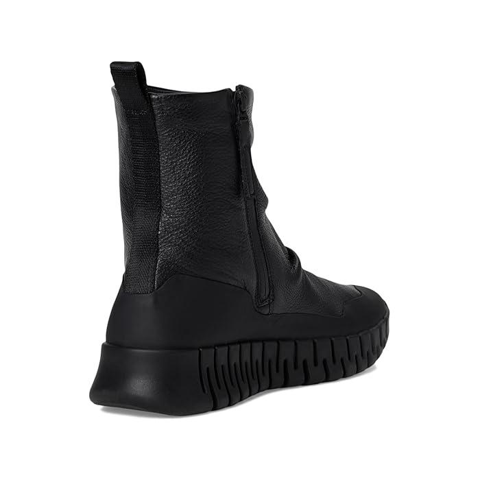 (取寄) エコー レディース グルーブ プル オン ミッド ファッション ブーツ ECCO women Gruuv Pull On Mid Fashion Boot Black/Black ecco（エコー） P最大17倍1/1限定 (取寄) レディース グルーブ プル
