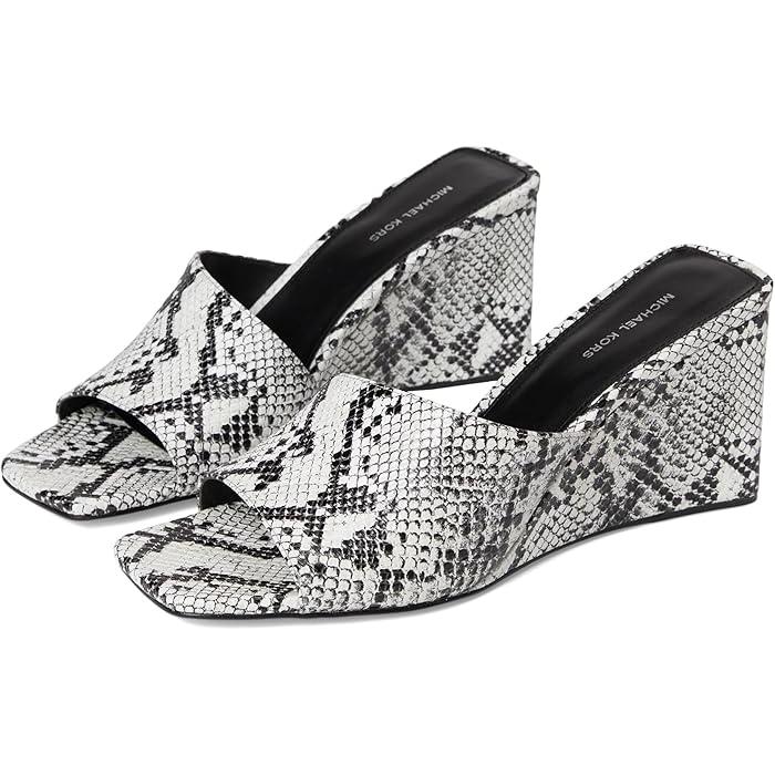 (取寄) マイケルコース レディース メリアム ウェッジ MICHAEL Michael Kors women Merriam Wedge Black MICHAEL KORS（マイケルコース） P最大17倍1/1限定 (取寄) レディース