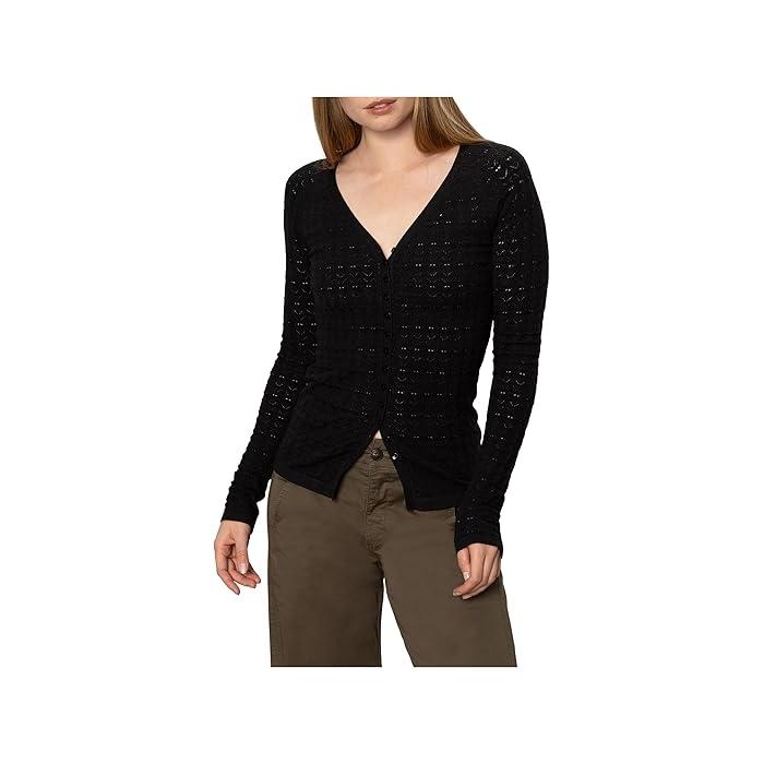 (取寄) サンクチュアリ レディース フィッティド ラグラン カルディ Sanctuary women Fitted Raglan Cardi Black Sanctuary P最大17倍1/1限定 (取寄) サンクチュアリ レディース