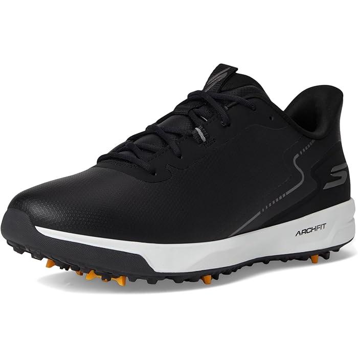 (取寄) スケッチャーズ ゴルフ メンズ エリート ボルテックス ライバル アーチフィット ゴルフ シューズ Skechers GO GOLF men Elite Vortex Rival ArchFit Golf Shoe Black SKECHERS（スケッチャーズ） (取寄) ゴルフ メンズ エリート
