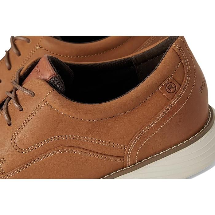(取寄) ロックポート メンズ ギャレット プレーン トゥ Rockport men Garett Plain Toe Caramel Leather ROCKPORT（ロックポート） (取寄) メンズ ギャレット プレーン トゥ