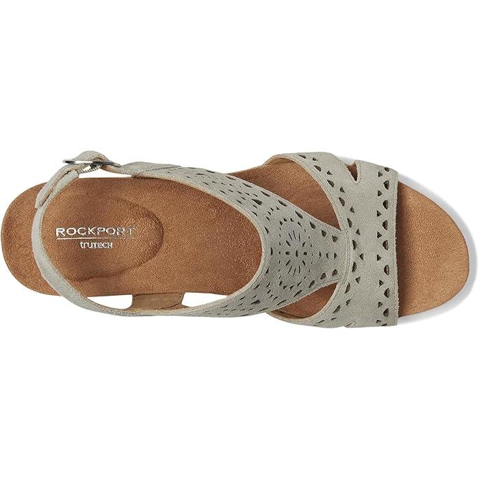 (取寄) ロックポート レディース  Rockport women Belis Green Suede ROCKPORT（ロックポート） (取寄) レディース Rockport women Belis