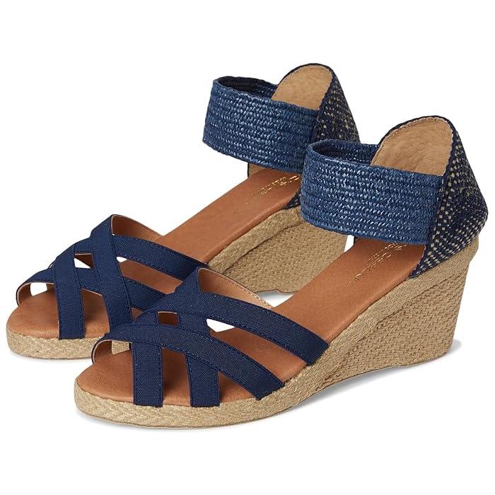 (取寄) アンドレアスース レディース アディン Andre Assous women Adin Navy Andre Assous P最大17倍1/1限定 (取寄) アンドレアスース レディース