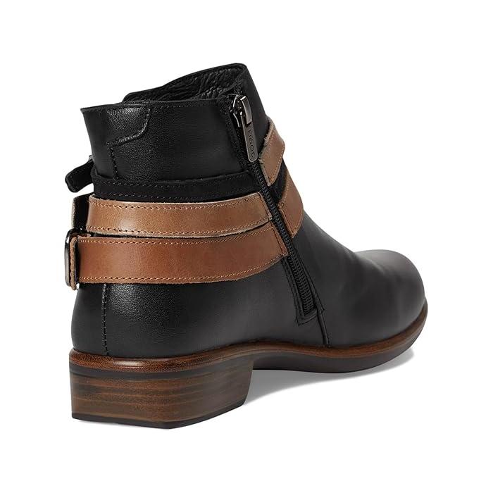 (取寄) ナオト レディース スマトラ Naot women Sumatra Jet Black Leather/Brown/Black Straps P最大17倍1/1限定 (取寄) ナオト レディース スマトラ Naot women