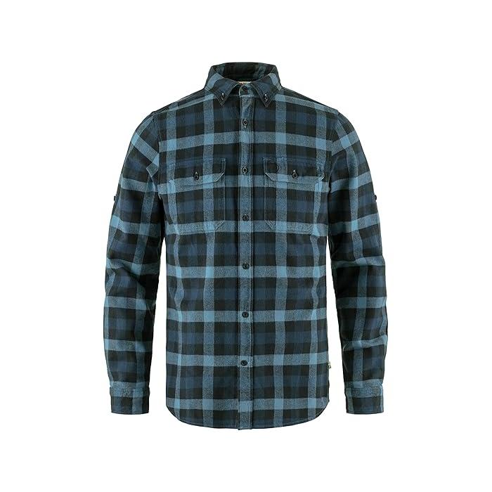 (取寄) フェールラーベン メンズ スコーグ シャツ Fjllrven men Fjallraven Skog Shirt Indigo Blue/Dark Navy P最大17倍1/1限定 (取寄) フェールラーベン メンズ スコーグ シャツ