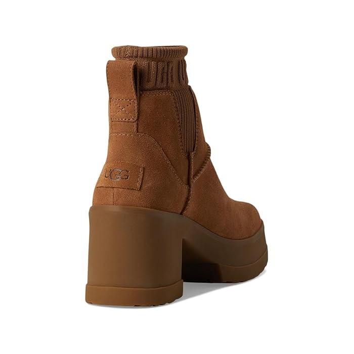 2728　UGG　モクシー　チェスナット　24　新品 UGG（アグ） 毎日発送 レディース モクシー チェルシー ブーツ 耐水