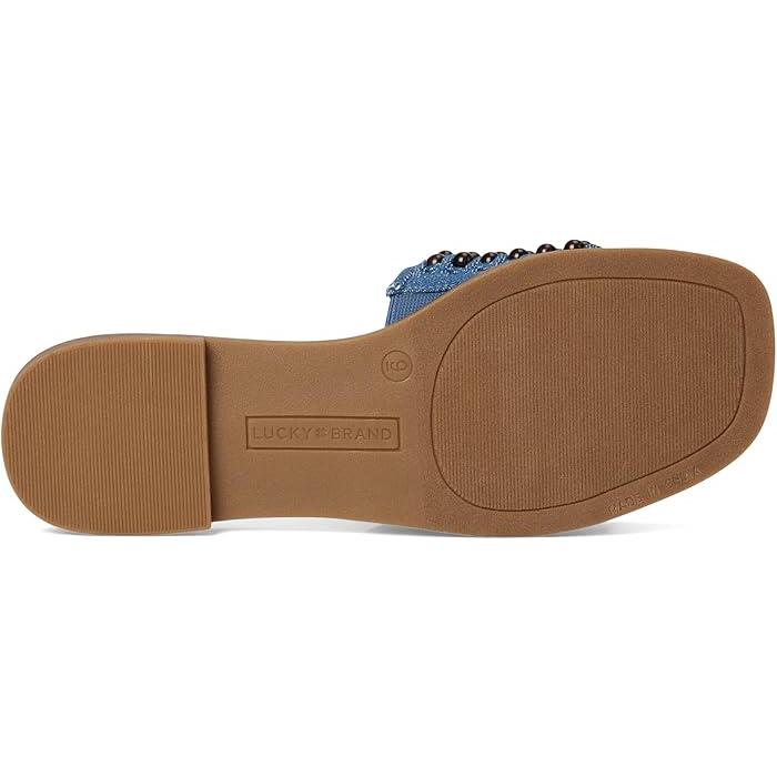 (取寄) ラッキーブランド レディース ビーデッド フラッツ サンダル Lucky Brand women Gidya Beaded Flat Sandals Medium/Brown | LUCKY BRAND | 02