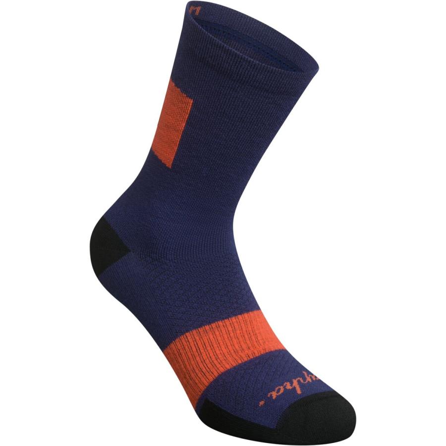 P最大12倍5/22限定 (取寄) ラファ トレイル ソック Rapha Trail Sock Deep Blue/Orange｜jetrag｜03