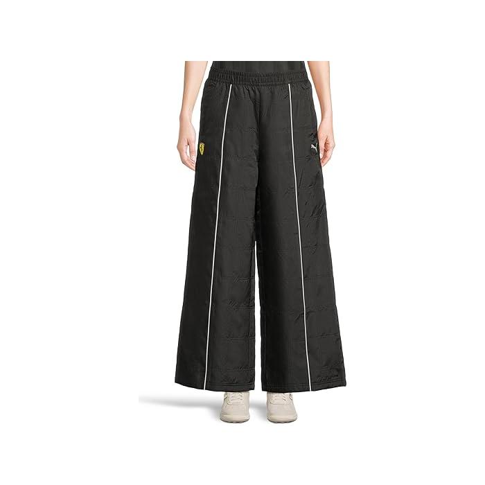 (取寄) プーマ レディース スクーデリア フェラーリ プレミアム ウーブン パンツ PUMA women Scuderia Ferrari Premium Woven Pants Puma Black PUMA（プーマ） P最大17倍1/1限定 (取寄) レディース スクーデリア