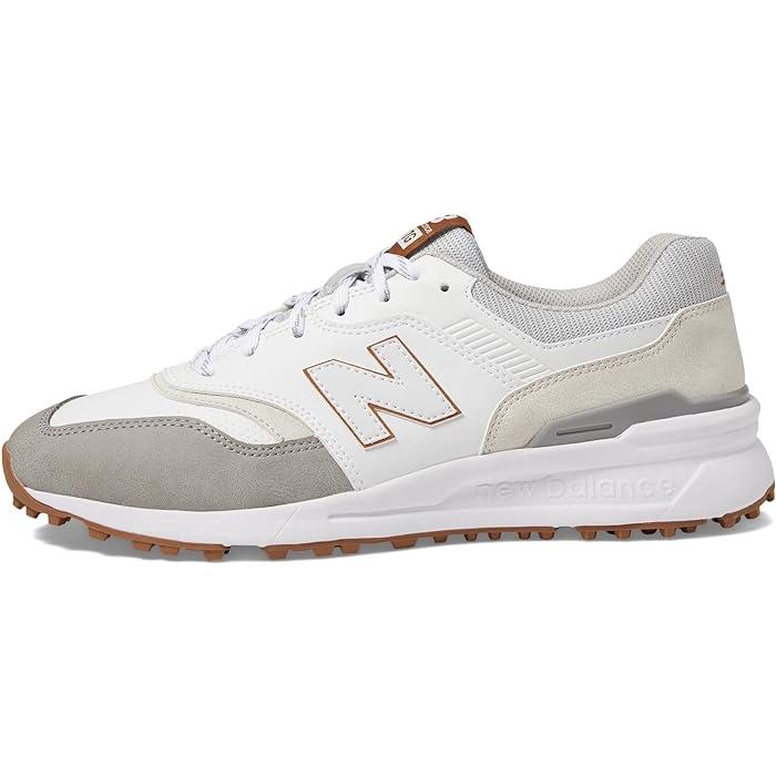 P最大16倍4/28限定 (取寄) ニューバランスゴルフシューズメンズ 997 Sl ゴルフシューズ New Balance Golf men New Balance Golf 997 SL Golf Shoes White/Grey｜jetrag｜04