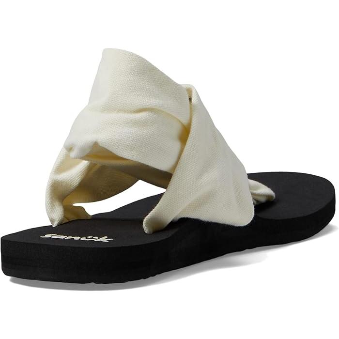 (取寄) サヌーク レディース スリング ソフト トップ Sanuk women Sling Soft Top White/Black sanuk（サヌーク） (取寄) レディース スリング ソフト トップ Sanuk