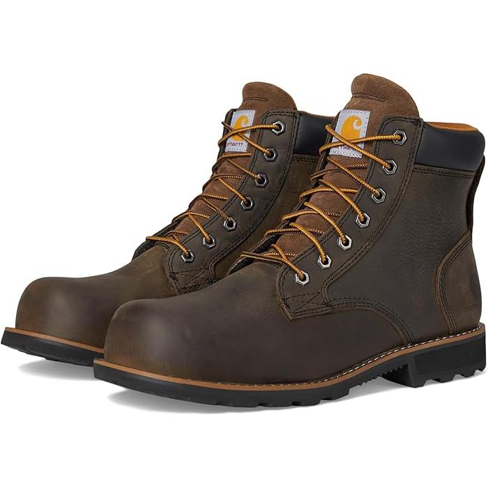 (取寄) カーハート メンズ フロンティア 6 ウォーター レジスタント コンポジット トゥ ブーツ Carhartt men Frontier 6