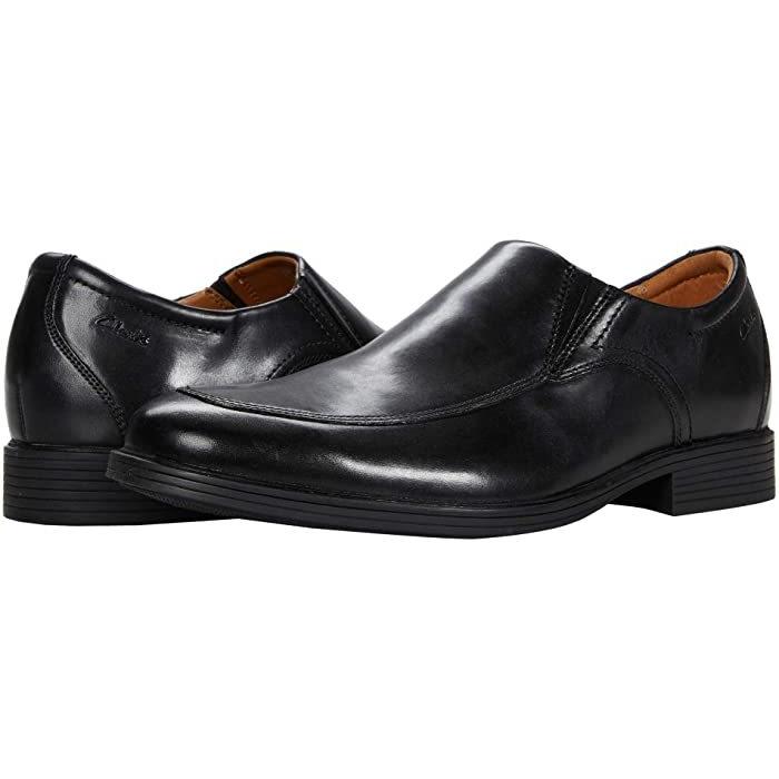 (取寄) クラークス メンズ ウィドン ステップ Clarks men  Whiddon Step Black Leather Clarks（クラークス） (取寄) シューズ メンズ ウィドン ステップ
