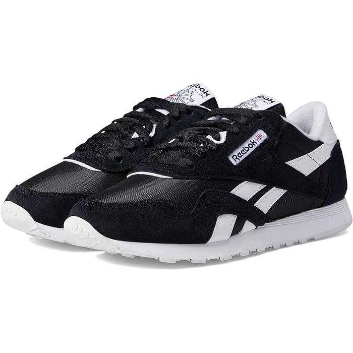 (取寄) リーボック ライフスタイル レディース クラシック ナイロン Reebok Lifestyle women Reebok Lifestyle Classic Nylon Black/White Reebok（リーボック） P最大17倍1/1限定 (取寄) ライフスタイル