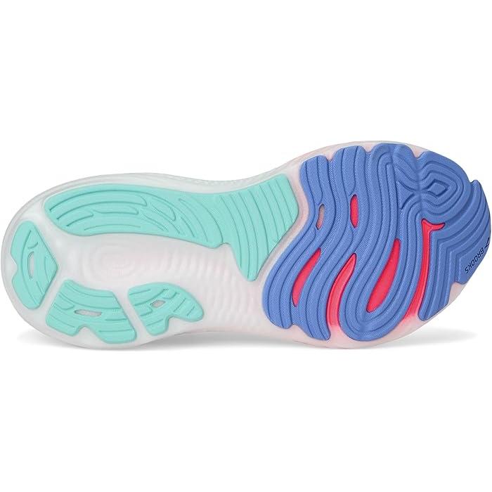 (取寄) ブルックス レディース グリセリン GTS 22 Brooks women Glycerin GTS 22 White/Limpet Shell/Amparo Blue BROOKS（ブルックス） P最大17倍1/1限定 (取寄) レディース グリセリン