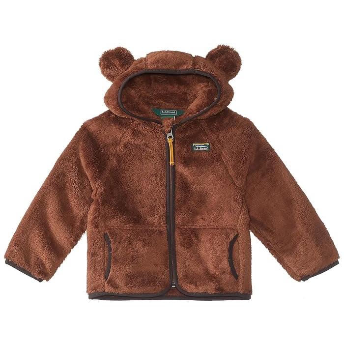 (取寄) エルエルビーン キッズ ハイ-パイル フリース ジャケット (インファント) L.L.Bean kids Hi-Pile Fleece Jacket (Infant) Dark Barley | L.L.Bean