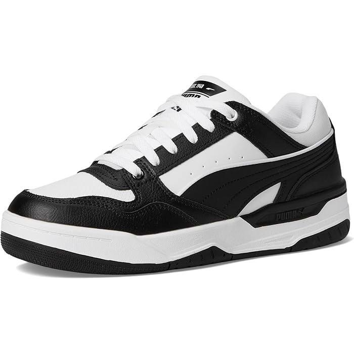 (取寄) プーマ メンズ リバウンド レトロ スニーカー PUMA men Rebound Retro Sneakers Puma White/Puma Black PUMA（プーマ） (取寄) メンズ リバウンド レトロ スニーカー PUMA men