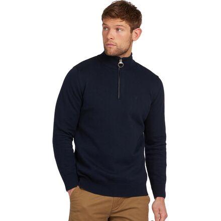 (取寄) バブアー メンズ コットン 1/2-ジップ セーター - メンズ Barbour men Cotton