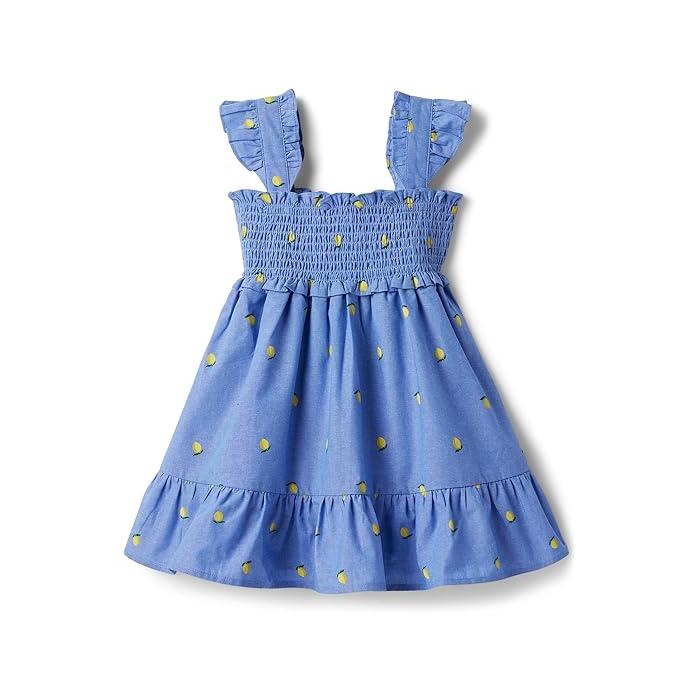 ブランド品 取寄 ジャニー アンド ジャック ガールズ プリンテッド シャンブレー ドレス トドラー リトル キッズ ビッグ Janie Jack girls (取寄) ヴィルブレクイン キッズ ガールズ アイカット メデューサ ジゼル (トドラー リトル キッズ ビッグ キッズ) Vilebrequin Kids girls Vilebrequin Kids Ikat Medusa Gizelle (Toddler Little Kids Big Kids) White