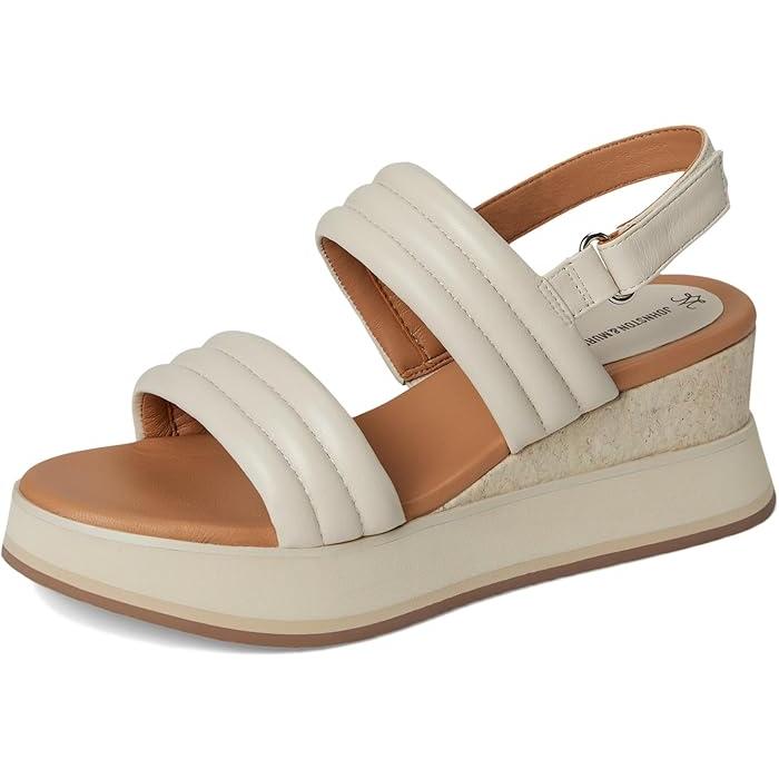 (取寄) ジョンストン&マーフィー レディース コリーン ダブル-バンド サンダル Johnston & Murphy women Colleen Double-Band Sandal Black Glove Leather JOHNSTON&MURPHY（ジョンストンアンドマーフィー） (取寄