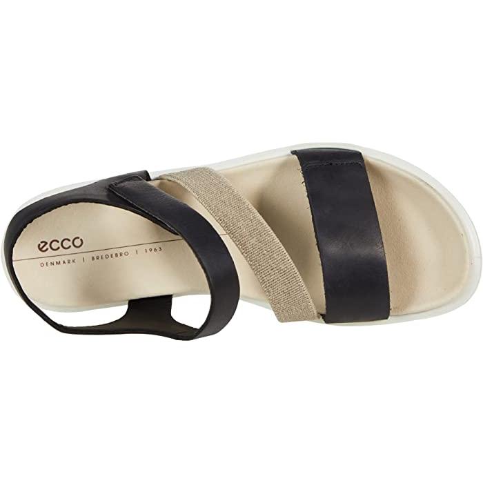 ECCO flowt 2 strap ウィメンズ レザーフラットサンダル　エコー ecco P最大17倍8/16-18限定 (取寄) エコー レディース フロート