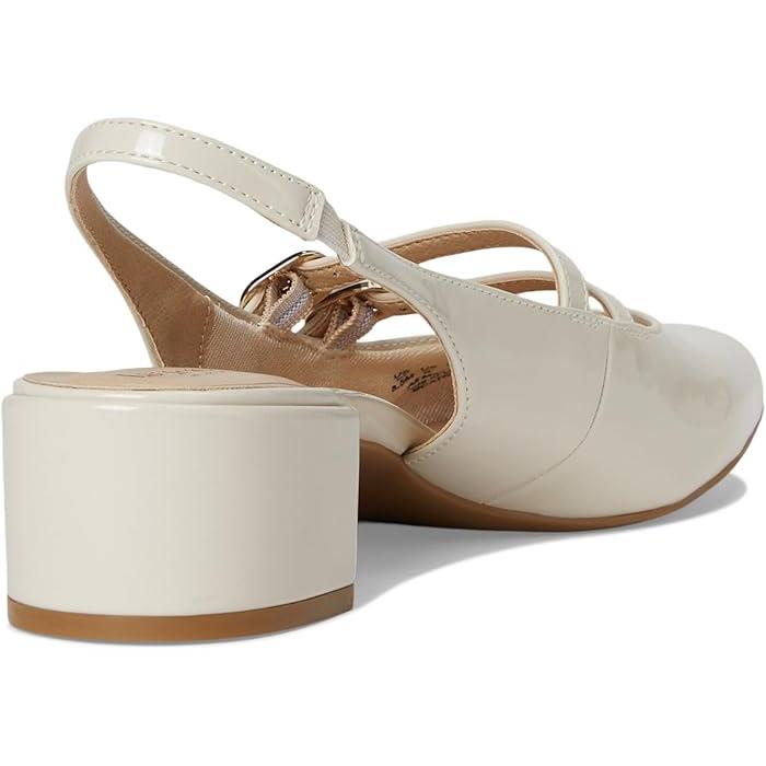 (取寄) ライフストライド レディース ベアトリス スリングバック シューズ LifeStride women Beatrice Slingback Shoes Almond Milk Patent P最大17倍1/1限定 (取寄) ライフストライド レディース ベアトリス