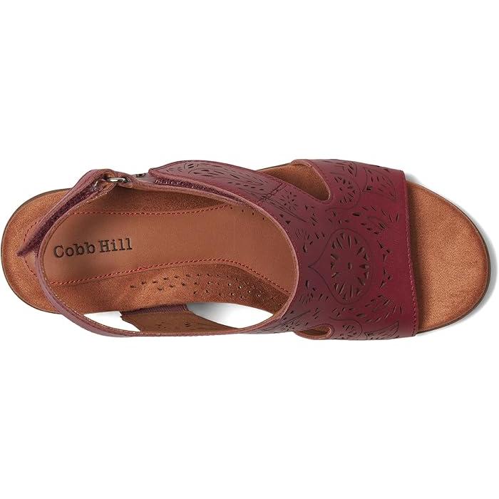 (取寄) コブ ヒル レディース  Cobb Hill women Corria Burgundy Leather コブヒル (取寄) コブ ヒル レディース Cobb Hill women Corria