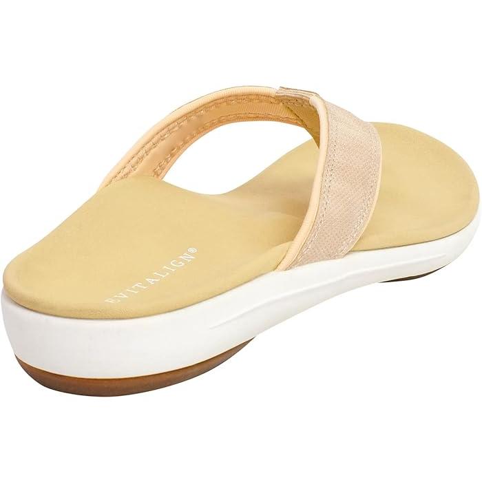 (取寄) リヴァイタライン ユミ メタリック サンダル Revitalign Yumi Metallic Sandal Sand |  | 04