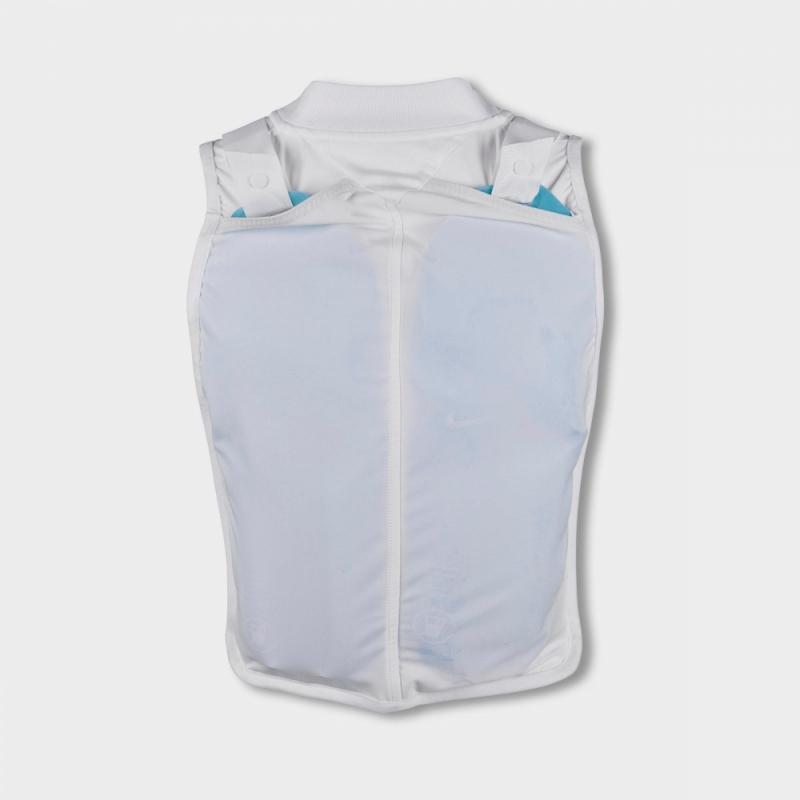 (取寄) ナイキ プレクール ランニング ジレ ベスト Nike Precool Running Gilet Vest white/black N1001766_101 ランニング ジレ Running Gilet ポリエステル