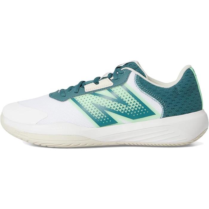 (取寄) ニューバランス メンズ テニス シューズ New Balance men 696v6 Tennis Shoes White/Green New Balance（ニューバランス） P最大17倍1/1限定 (取寄) メンズ