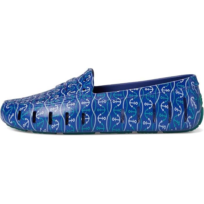 (取寄) フローファ メンズ カントリー クラブ ドライバ プリント Floafers men Country Club D Print Blue Nautical Anchor/Teal 取寄) フローファ メンズ カントリー クラブ ドライバ プリント