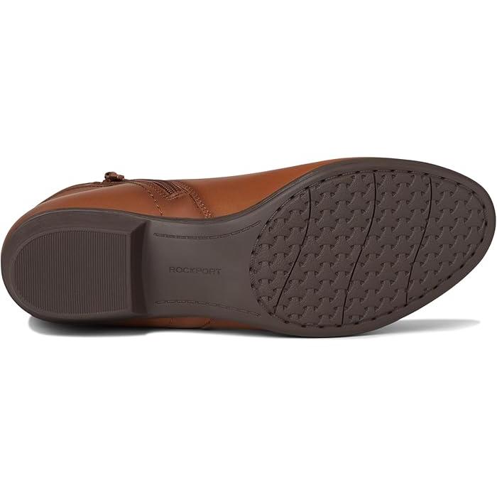 (取寄) ロックポート レディース カーリー ブーティ Rockport women Rockport Carly Bootie Medium Natural Leather ROCKPORT（ロックポート） P最大17倍1/1限定 (取寄) レディース