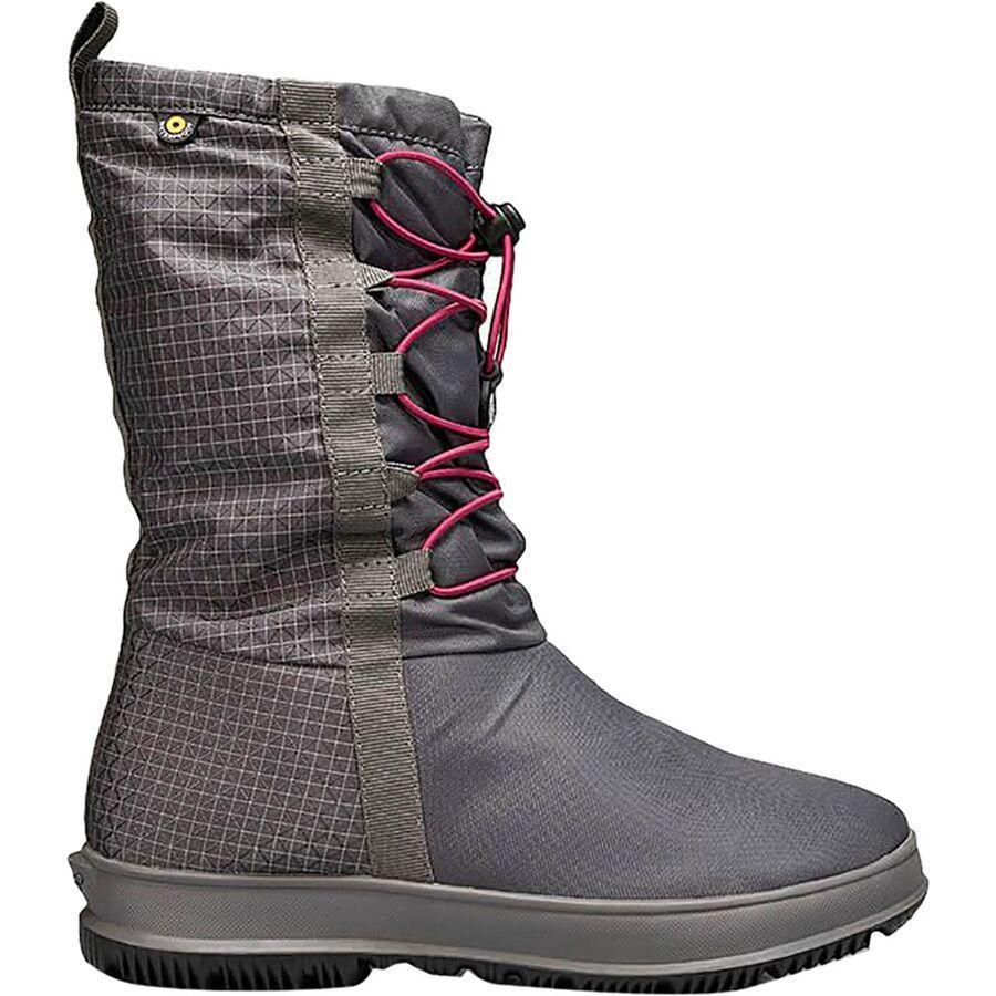 最高の 取寄 ボグス レディース スノーナイト ブーツ Bogs Women Snownights Boot Dark Gray 売り尽くしセール Arezzosky Com