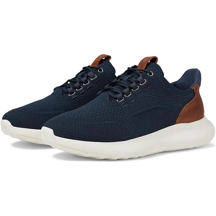 (取寄) ジョンストン&マーフィー メンズ アマースト 2.0 ニット プレーン トゥ Johnston & Murphy men Johnston & Murphy Amherst 2.0 Knit Plain Toe Navy Knit JOHNSTON&MURPHY（ジョンストンアンドマーフィー） (取寄