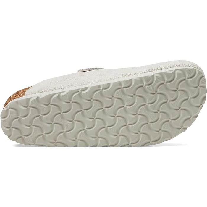 (取寄) ビルケンシュトック レディース ボストン ソフト フットベッド - スエード Birkenstock women Birkenstock Boston Soft Footbed - Suede Antique White BIRKENSTOCK（ビルケンシュトック） (取寄) レディース ボストン