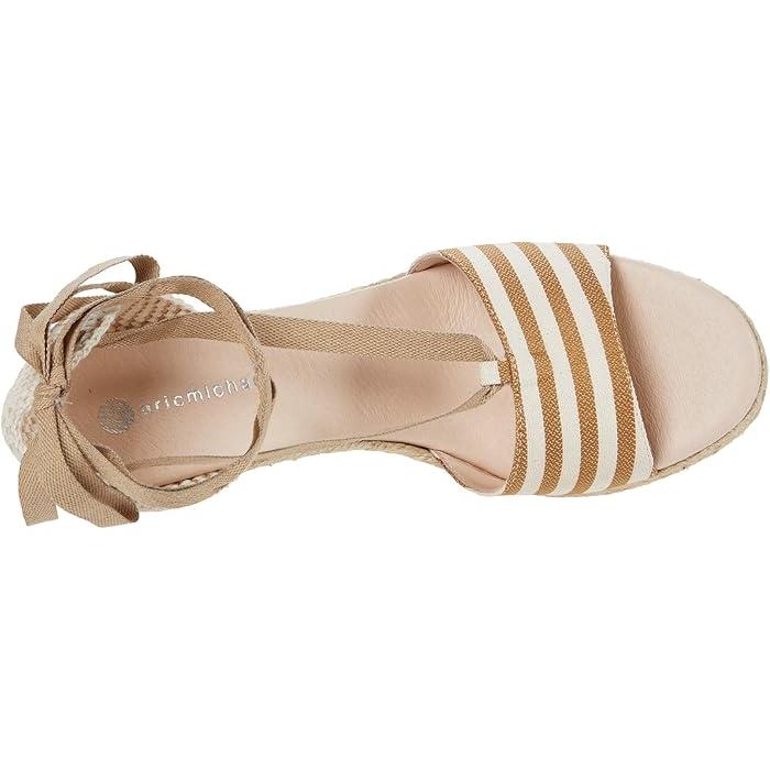 (取寄) エリックマイケル レディース サラ Eric Michael women Sara Taupe Stripe 取寄) エリックマイケル レディース サラ Eric Michael women Sara