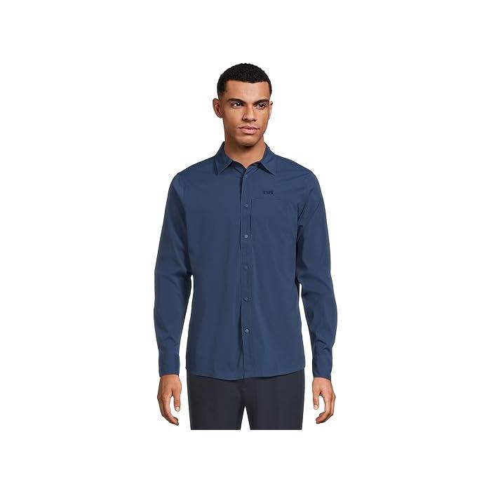 (取寄) ヘリーハンセン メンズ トフィーノ ソレン ロング スリーブ シャツ Helly Hansen men Tofino Solen Long Sleeve Shirt Ocean HELLY HANSEN（ヘリーハンセン） P最大17倍1/1限定 (取寄) メンズ