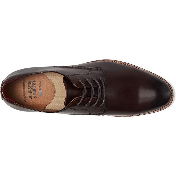 (取寄) ジョンストン&マーフィー メンズ コナード 2.0 プレーン トゥ Johnston & Murphy men Johnston & Murphy Conard 2.0 Plain Toe Black Full Grain JOHNSTON&MURPHY（ジョンストンアンドマーフィー） (取寄