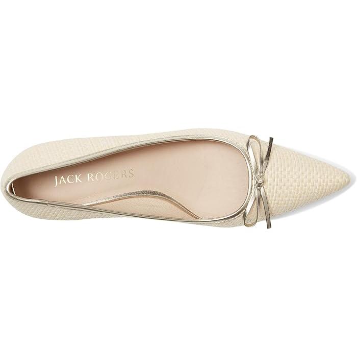 (取寄) ジャック ロジャース レディース ポンプ Jack Rogers women Pammi Pump Natural/Jacks Platinum ジャックロジャース（JACK ROGERS） (取寄) ジャック ロジャース