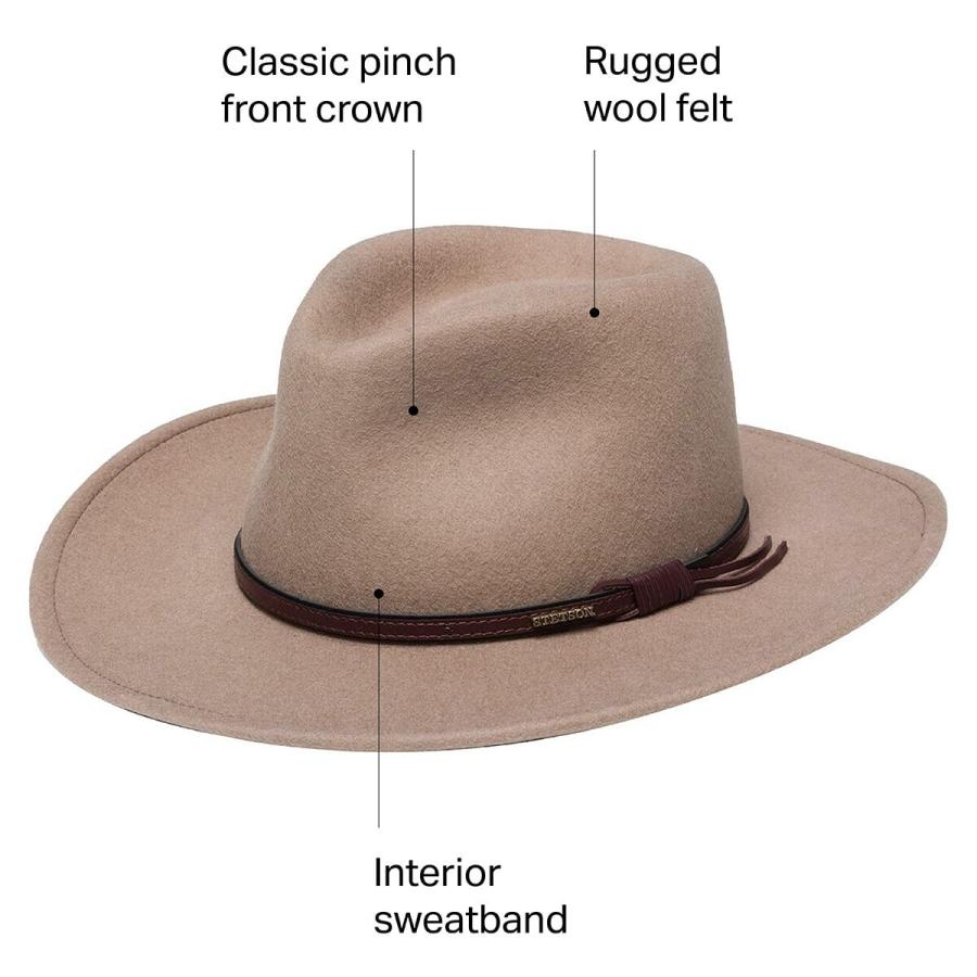 取寄) ステットソン ボーズマン ハット 帽子 Stetson Bozeman Hat 